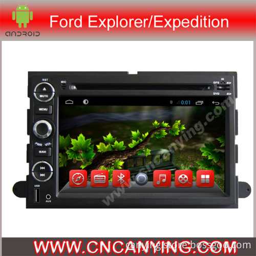 Car DVD Player for Pure Android 4.2.2 Car DVD Player with A9 CPU Capacitive Touch Screen GPS Bluetooth for Ford Explorer/Expedition/Mustang (AD-7057)